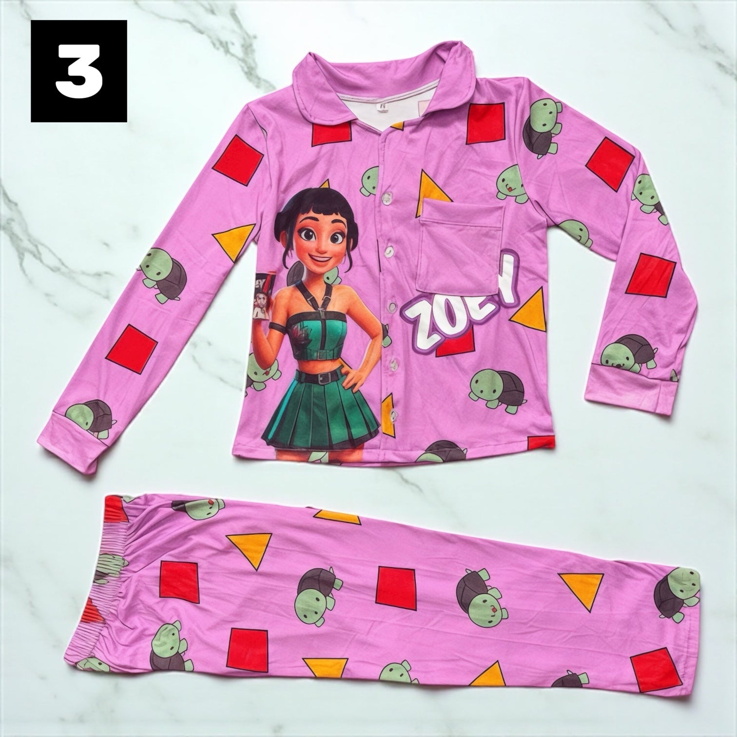 Pijama Deluxe K-POP Hunters – Suavidad y Magia para Soñar ✨