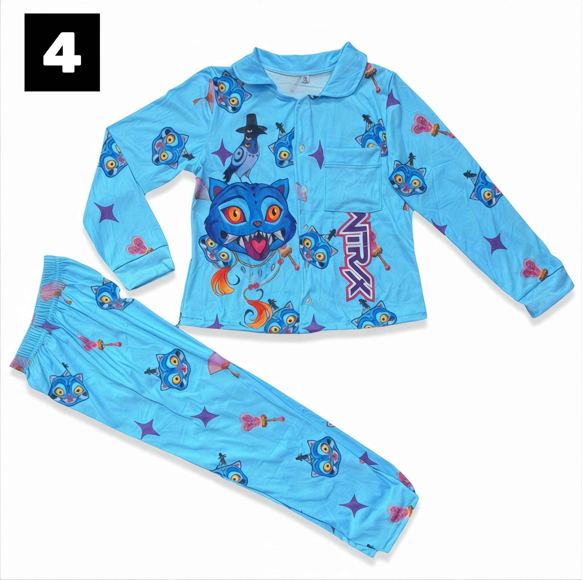 Pijama Deluxe K-POP Hunters – Suavidad y Magia para Soñar ✨