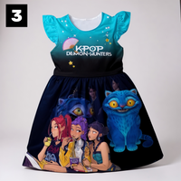 Vestido K-POP Hunters de Lujo