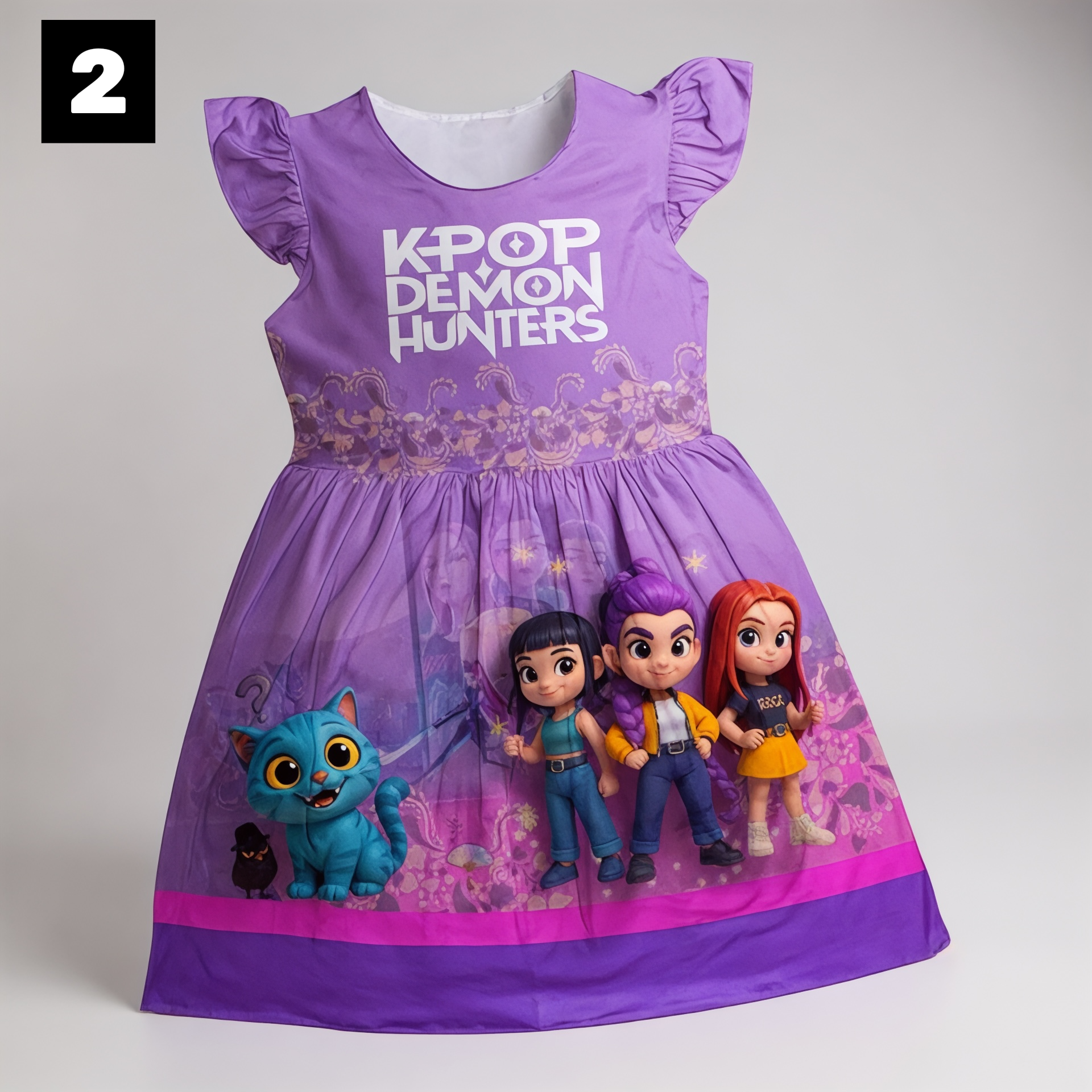 Vestido K-POP Hunters de Lujo