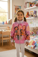 Jacket Premium Inspirado en KPOP - Diseño de Rosas y Colores Vibrantes de Alta Calidad