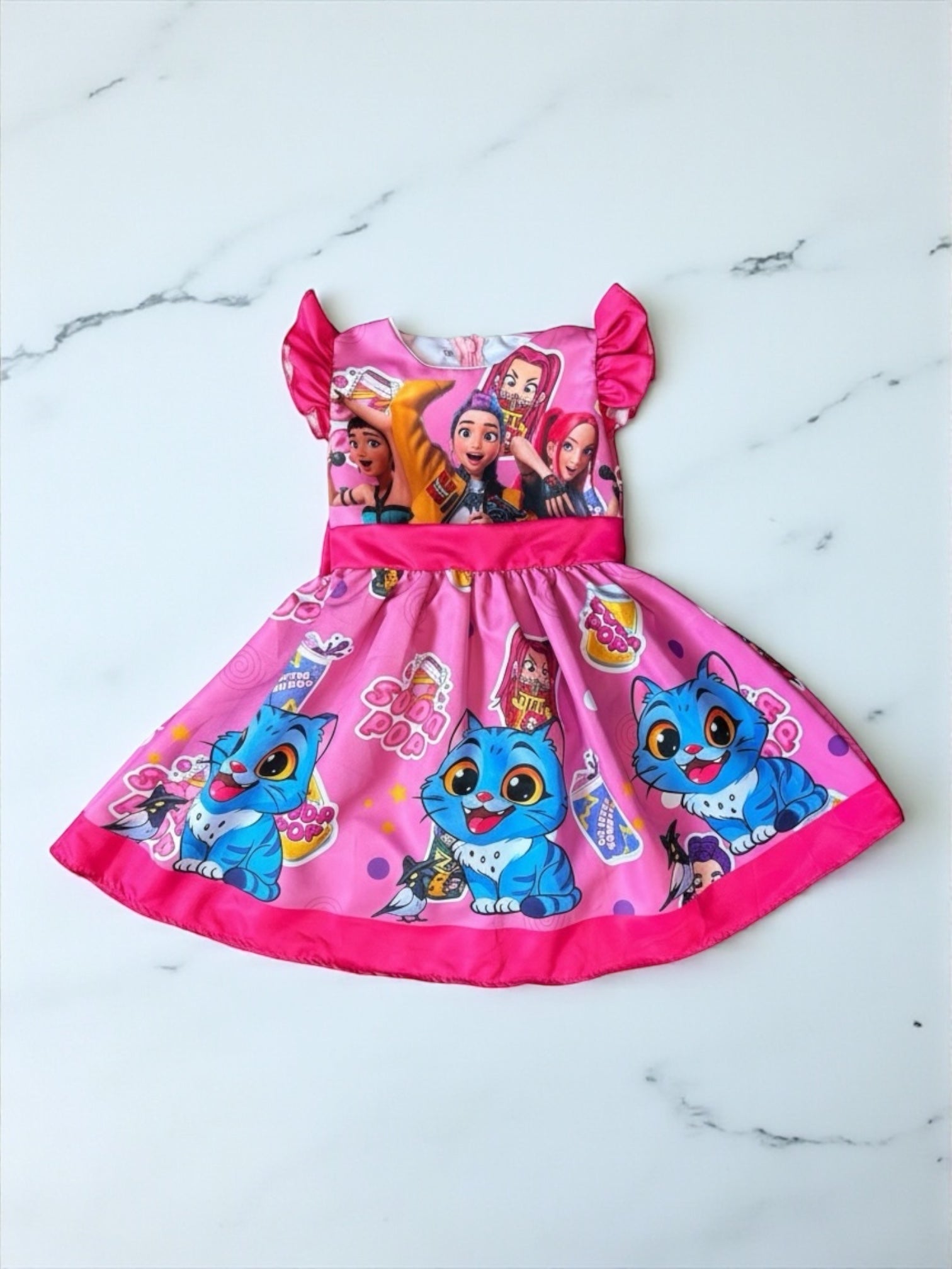 Vestido Deluxe K-POP - Moño Jumbo