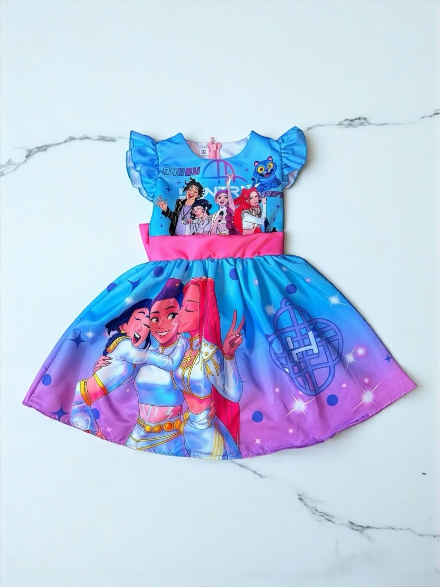 Vestido Deluxe K-POP - Moño Jumbo